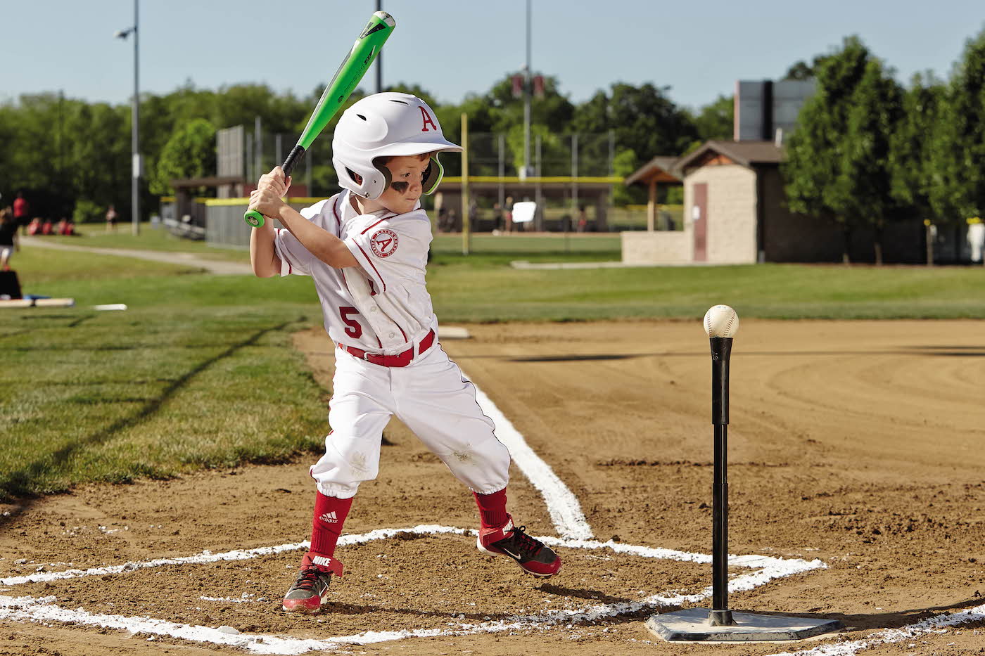 Batting tee drills for baseball 